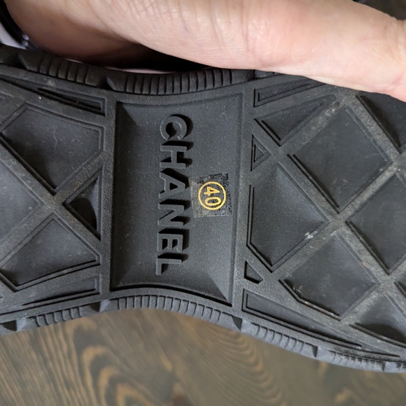 Chanel Women's Black Athletic Shoes - Picture 3 of 3